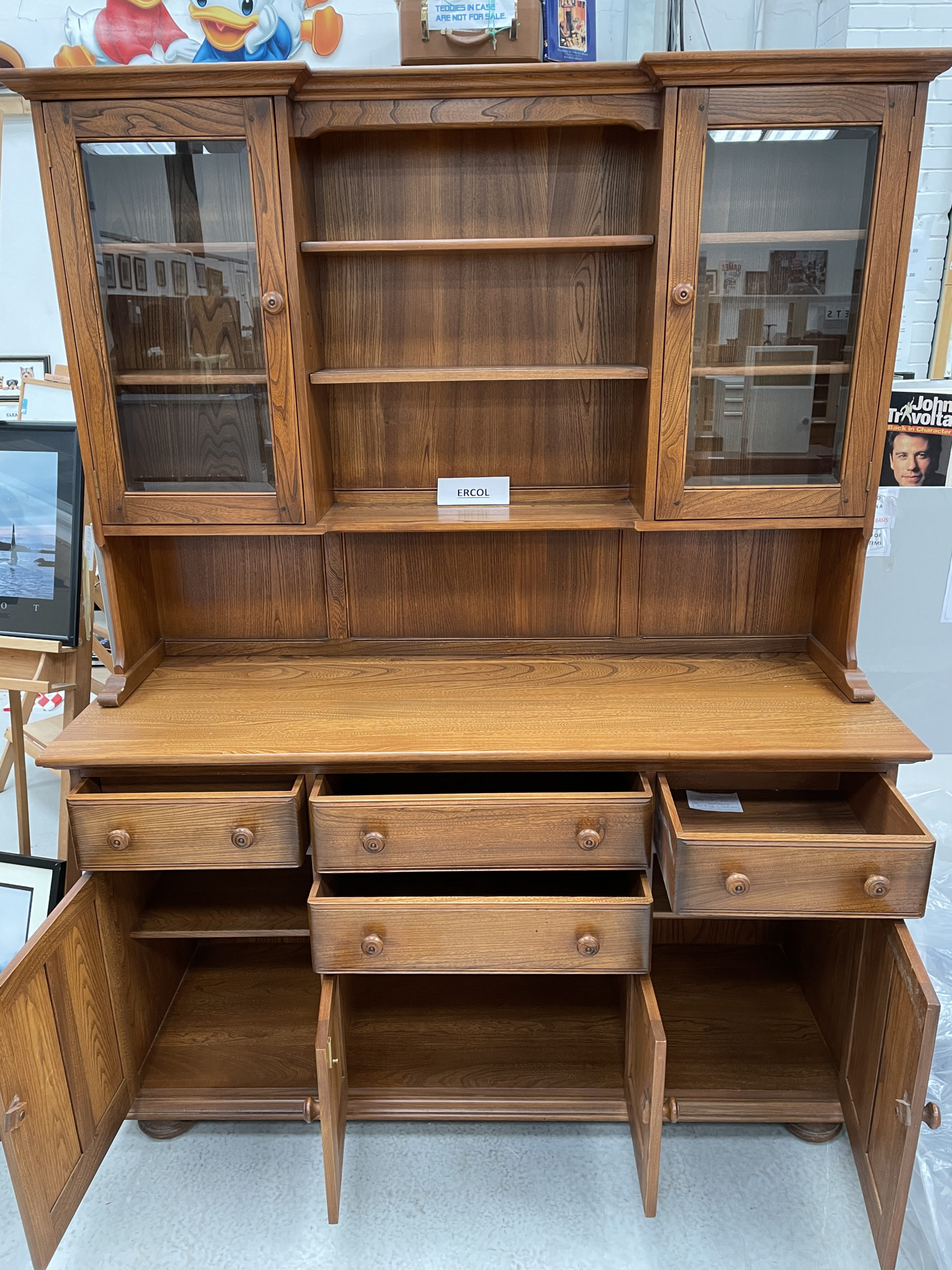 VINTAGE ERCOL ‘CANTERBURY’ DRESSER The Newbury Community Resource Centre