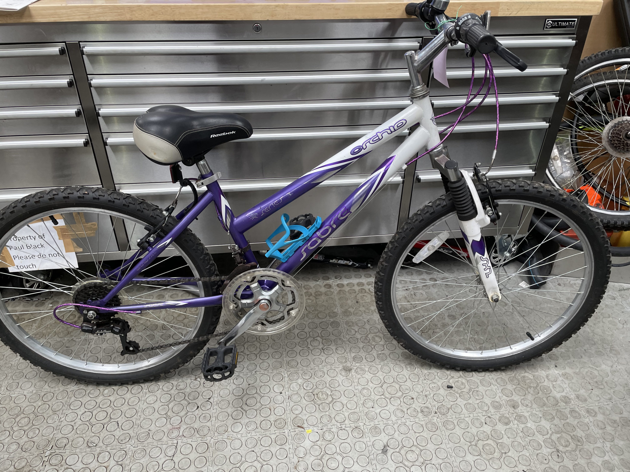 BIKE - SABRE ORCHID - USED DONATED & REFURBISHED ITEM